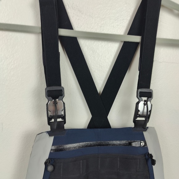 Reindee Lusion Waterproof Overalls Mens Small Blue Cordura Snow Bib Ski Pants - Picture 4 of 12